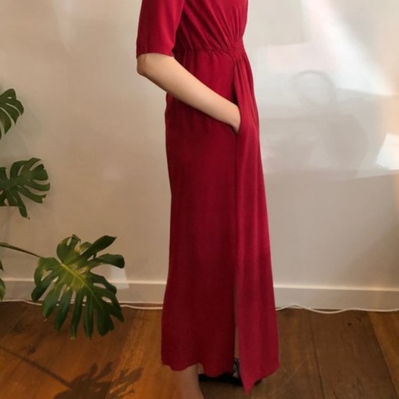 Pomandere 100% maxi dress. Sz S - Picture 4 of 6